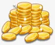 财宝金钱图案 金币免抠
