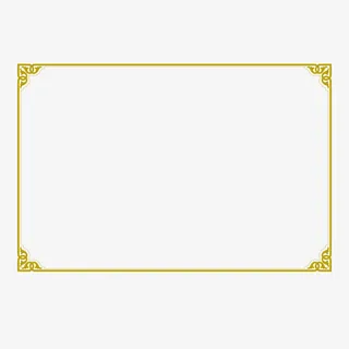 合格证边框免抠