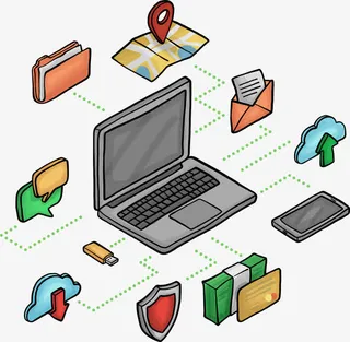 互联网功能介绍免抠