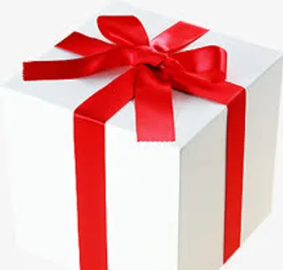 手绘可爱节日礼盒免抠