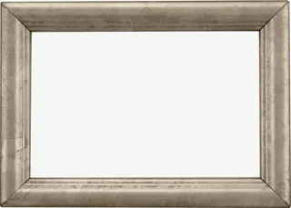 木制矩形相框免抠