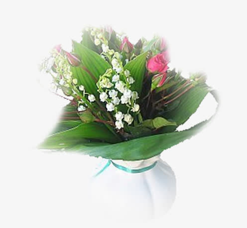 鲜花送人免抠
