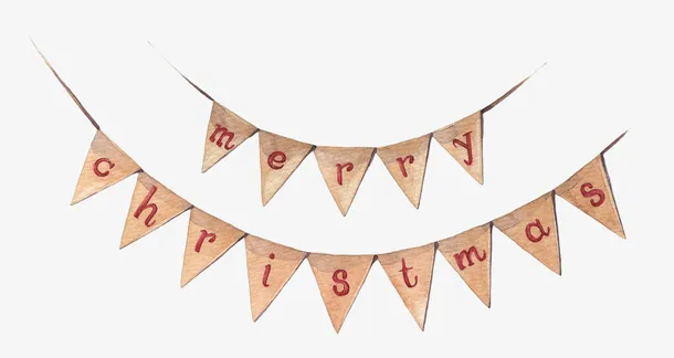 插画风格画节日横幅免抠