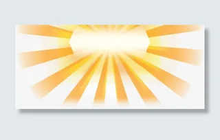 黄色手绘线条装饰底纹免抠