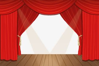 矢量舞台场景免抠