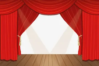 矢量舞台场景免抠