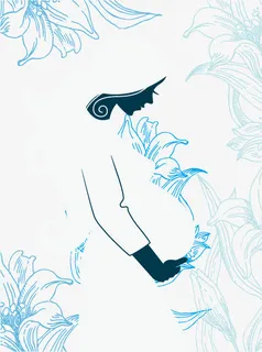 孕妇矢量图免抠