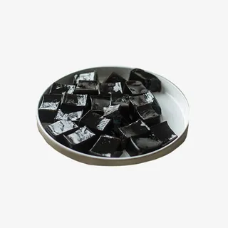 产品实物特色黑凉粉免抠