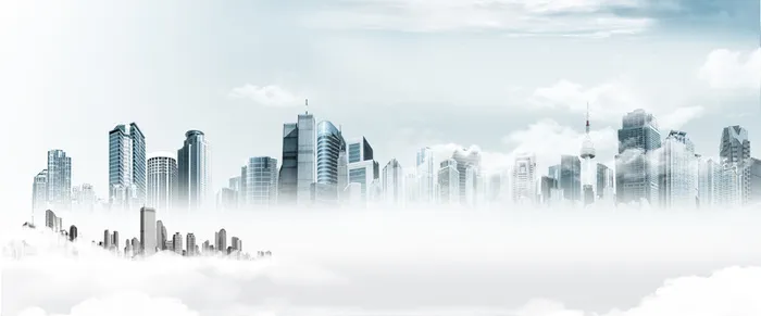 白色城市背景高清
