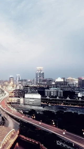 商务城市H5背景高清