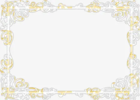 边框矢量图手绘图片 花纹边框免抠