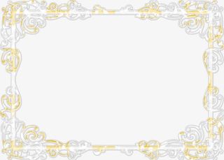 边框矢量图手绘图片 花纹边框免抠