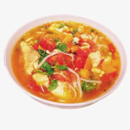 一碗番茄炒鸡蛋盖浇汤面免抠