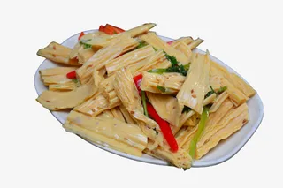 凉拌菜豆腐皮免抠