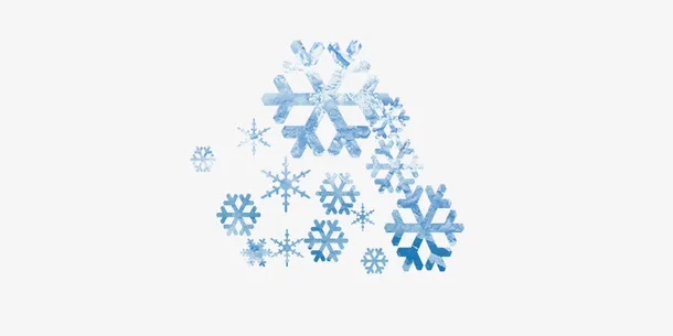 雪花素材免抠