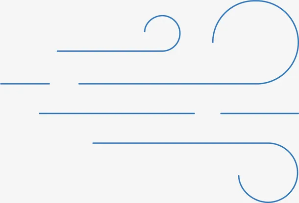 线性大风设计图标免抠