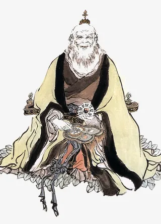 写意人物画免抠