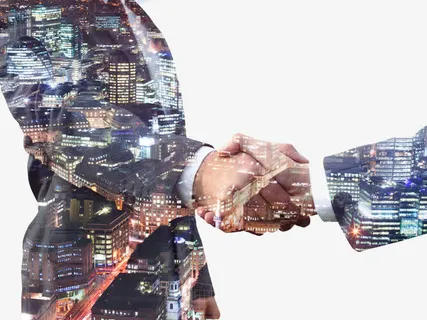 商务沟通合作免抠