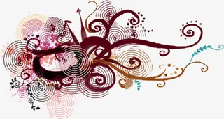 花纹图案设计抽象免抠