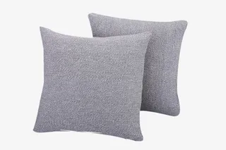 灰色加厚粗布抱枕素材免抠