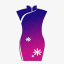 中国旗袍china-style-icons免抠