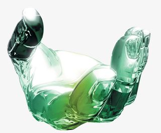 科技,太空,星球,手,3D,高科技免抠