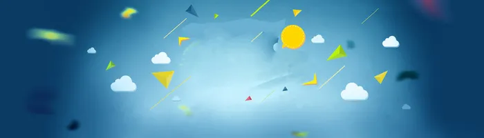 蓝色漂浮背景高清