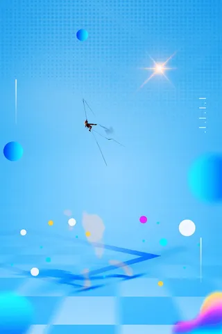 流体渐变商场促销高清