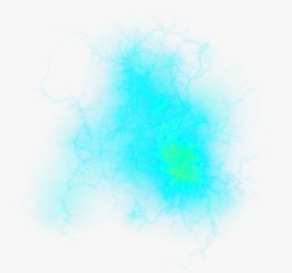 蓝色光装饰免抠