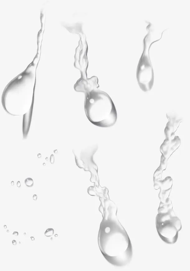 水滴素材免抠