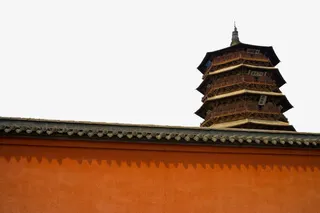 山西应县木塔三免抠