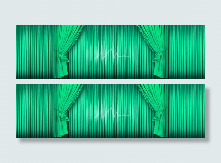 舞台创意banner背景