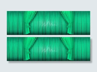 舞台创意banner背景