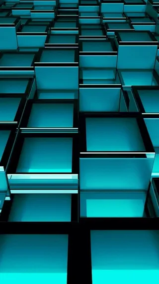 蓝色简约H5背景高清