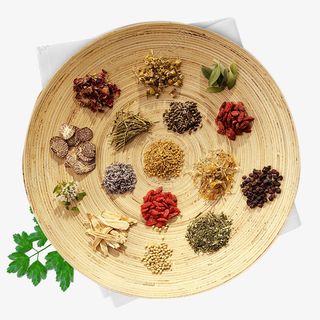 中医中药材养生药材免抠