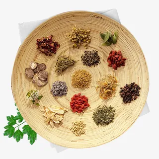 中医中药材养生药材免抠