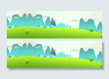 青山绿野背景高清