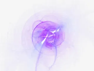 紫色光团免抠