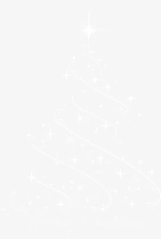 星光圣诞树免抠