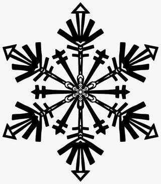 创意文艺花纹装饰海报设计圆框花免抠