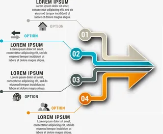 流程示意图免抠