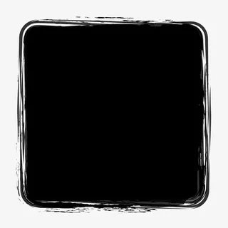 中国风涂鸦边框免抠