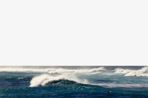 波涛汹涌的大海免抠