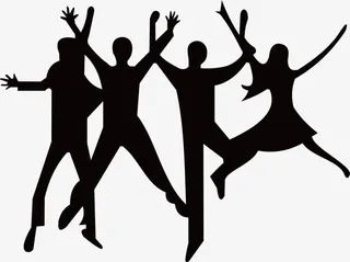 奋斗的青春素材免抠