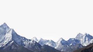 山峰白雪皑皑的山峰挺拔的山峰免抠