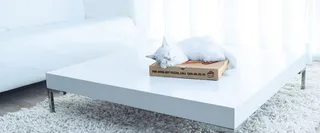 白色简约清新桌子背景高清