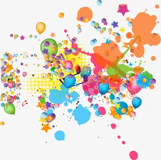 喷绘节日促销背景png矢量素材