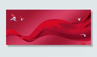 十九大庆祝胜利召开红色banner