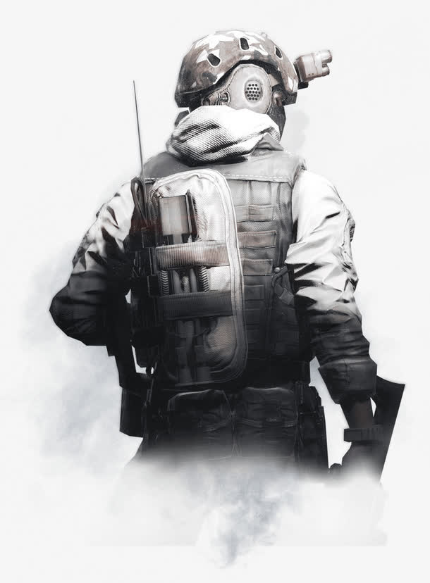 防毒防疫人员免抠