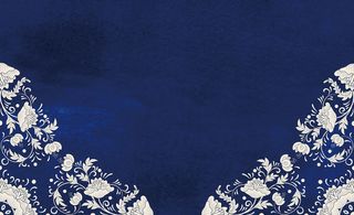 蓝色中国风元素花卉矢量背景高清